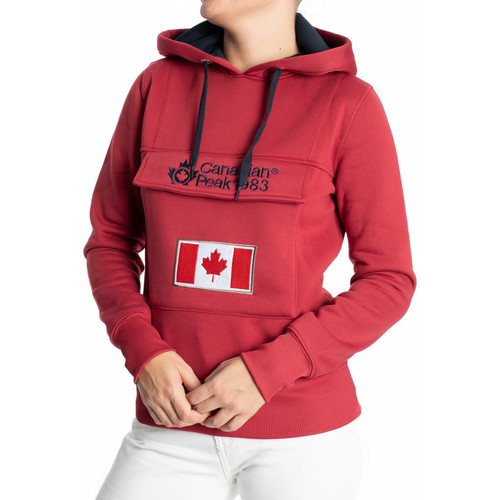 Vêtements Femme Sweats Canadian Peak Sweat Gadreak Rouge