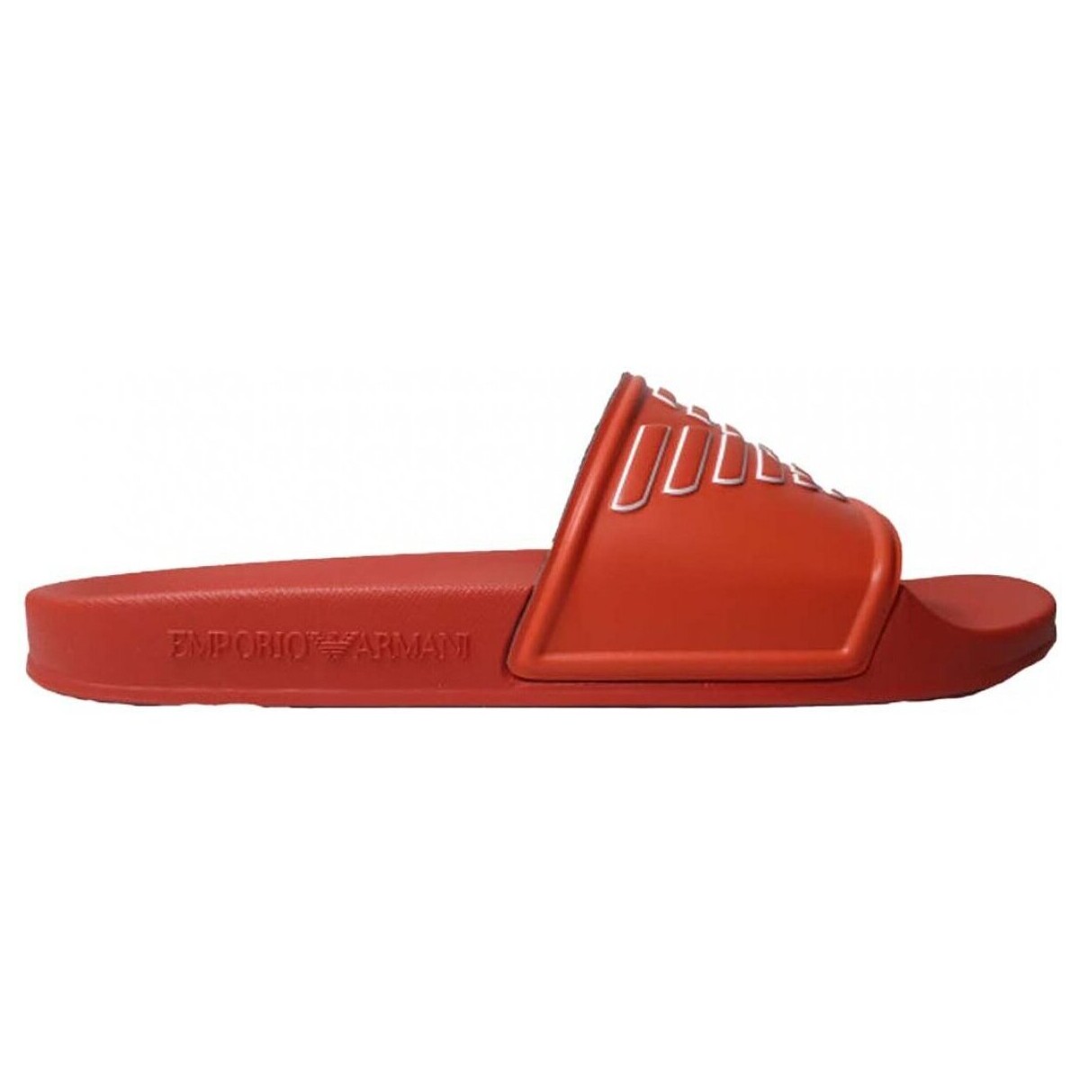 Chaussures Femme Tongs Emporio Armani XVPS01 XN129 Rouge