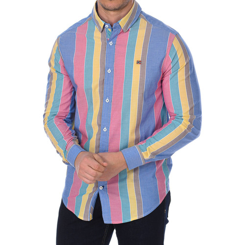 Vêtements Homme Chemises manches longues Napapijri NP0A4E2V-41C Multicolore