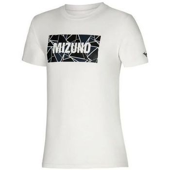 Vêtements Homme T-shirts manches courtes Mizuno Athletic Tee Blanc