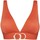 Vêtements Femme Maillots de bain 2 pièces Brigitte Bardot Haut de maillot triangle orange Amour Orange