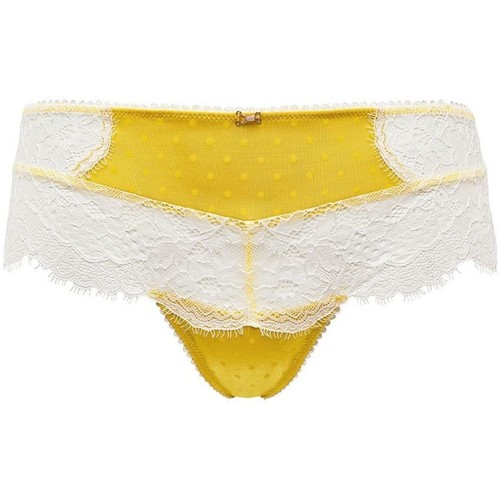 Sous-vêtements Femme Rideaux / stores Brigitte Bardot Shorty jaune Delice Jaune