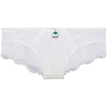 Sous-vêtements Femme Top 5 des ventes Pomm'poire Shorty blanc Ukulele Blanc