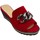 Chaussures Femme Mules Angela Calzature ANSANGC512rosso Rouge