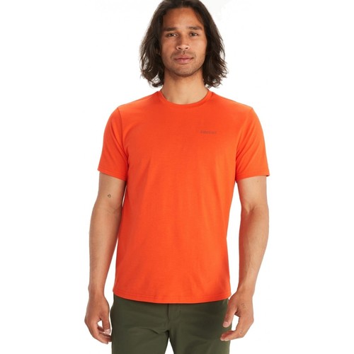 Vêtements Homme Fruit Of The Loo Marmot T-shirt homme  Mariposa SS orange Orange