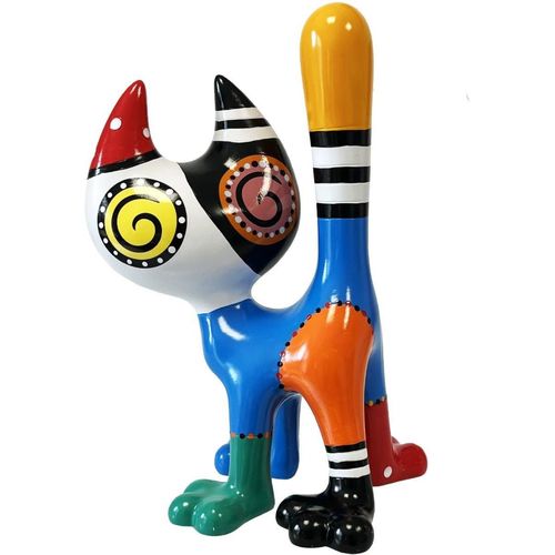 Maison & Déco Statuettes et figurines Parastone Statuette de collection Jacky Zegers - Ink le chat Multicolore