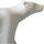 Maison & Déco Décorations de noël Parastone Figurine ornement de sapin reproduction ours blanc Blanc