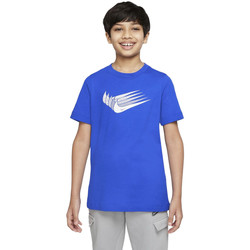 Vêtements Enfant T-shirts manches courtes cent Nike T-shirt Sportswear bleu