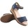 Chaussures Femme Multisport Relax 4 You Sandale femme  630 bleu Bleu