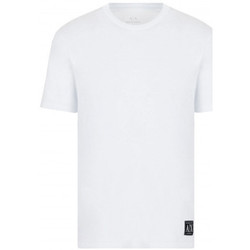 Vêtements Débardeurs / T-shirts sans manche Emporio Armani EA7 Tee shirt AX Armani Exchange blanc  3LZTAAZJFCZ Blanc
