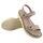 Chaussures Femme Multisport Relax 4 You Sandale femme  467 beige Blanc