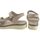 Chaussures Femme Multisport Relax 4 You Sandale femme  467 beige Blanc