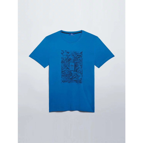 Vêtements Homme T-shirts manches courtes TBS FEEBSTEE Bleu