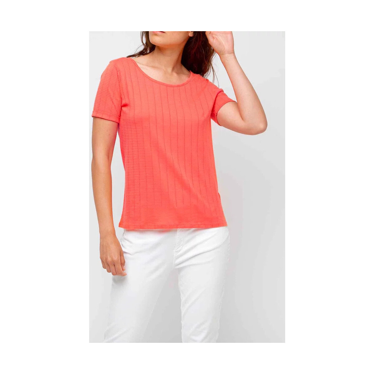 Vêtements Femme T-shirts manches courtes TBS SIBILTEE Rouge