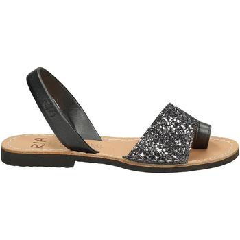 Chaussures Femme Sandales et Nu-pieds Ria NACARADO/GLITTER Noir