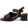 Chaussures Femme Sandales et Nu-pieds Raquel Perez Femme Chaussures, Sandales, Cuir-16912 Noir