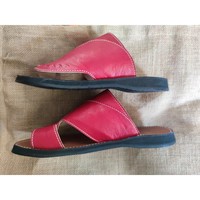 Chaussures Femme Robe Cérémonie Fillette Sans marque sandales rouges entre-doigts 42 Rouge