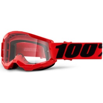 Accessoires Accessoires sport 100 % Feminin 100% Masque VTT Strata 2 Junior - Red/Cl Rouge