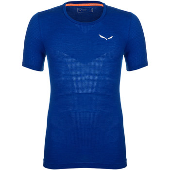 Vêtements Homme T-shirts & Polos Salewa Pedroc Merino Responsive Seamless T-Shirt 28320-8620 Bleu