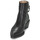 Chaussures Femme Boots Freelance CALAMITY 4 WEST DOUBLE ZIP BOOT Noir