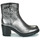 Chaussures Femme Bottines Freelance JUSTY 7 SMALL GERO BUCKLE Argent