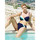 Vêtements Femme Maillots de bain séparables Lisca Bas maillot slip de bain Saint Tropez Bleu