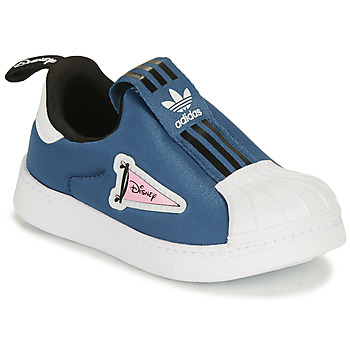 Chaussures Enfant Baskets basses adidas trainingspak Originals SUPERSTAR 360 X I Bleu / Gris