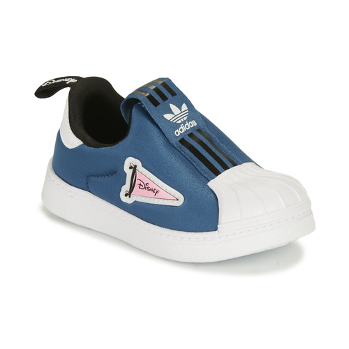 Chaussures Enfant Baskets basses adidas para Originals SUPERSTAR 360 X I Bleu / Gris