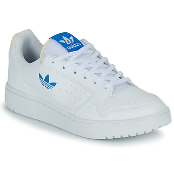 Chaussures Fille Baskets ISSs adidas Originals NY 90 J Blanc / Rose