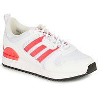 Chaussures Fille Baskets basses TAUPE adidas Originals ZX 700 HD J Blanc / Corail