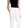 Vêtements Femme Jeans White Sand Pantalon Marylin avec cordon de serrage blanc Blanc