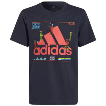 Vêtements Garçon T-shirts manches courtes adidas Originals TEE-SHIRT B GMNG JUNIOR - SHANAV - 5/6 ans Multicolore