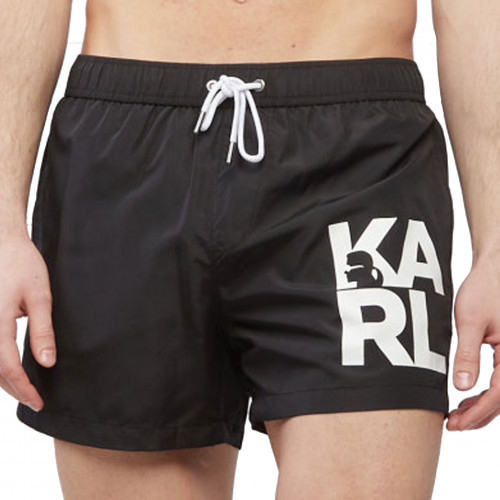 Vêtements Maillots / Shorts de bain Karl Lagerfeld short de bain  noir KLMBS08 - S Noir