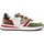 Chaussures Homme Baskets mode Philippe Model TYLU W015 - TROPEZ 2.1-MILITAIRE ROUGE Blanc