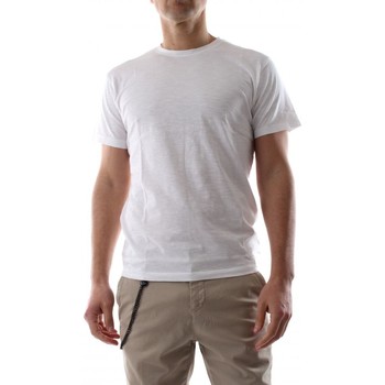 Vêtements Homme T-shirts manches courtes Bomboogie TM7407 T JSSG-00 OPTIC WHITE Blanc