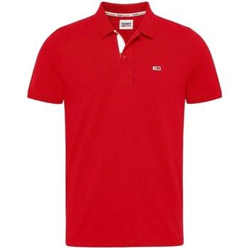 Vêtements Homme Polos manches courtes Tommy Jeans Polo Homme  Ref 56812 xnl Rouge Rouge