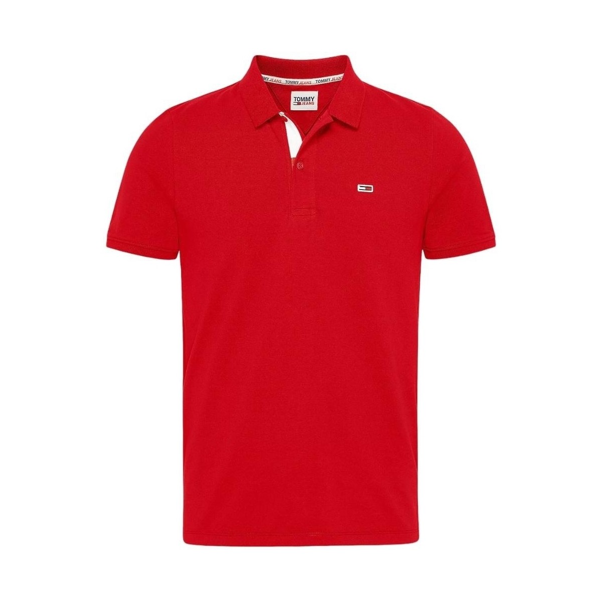 Vêtements Homme T-shirts & Polos Tommy Jeans Polo Homme  Ref 56812 xnl Rouge Rouge