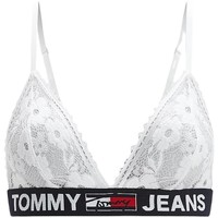 Sous-vêtements Femme Triangles / Sans armatures Tommy Jeans Soutien-gorge Femme  Ref 56804 ybr White Blanc