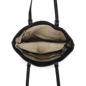 Miniprix sac porté épaule Grained GRAINED 061-000F2531 Noir