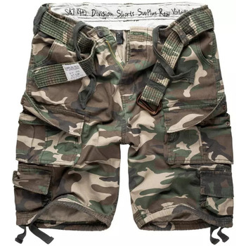 Vêtements Homme Shorts / Bermudas Surplus Shorts militaires Division Woodland