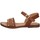 Chaussures Fille Sandales et Nu-pieds Dianetti Made In Italy 8957LC Sandales Enfant CUIR Marron