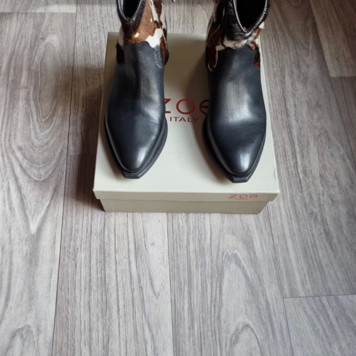 Chaussures Femme Boots Zoe Boots cuir Noir