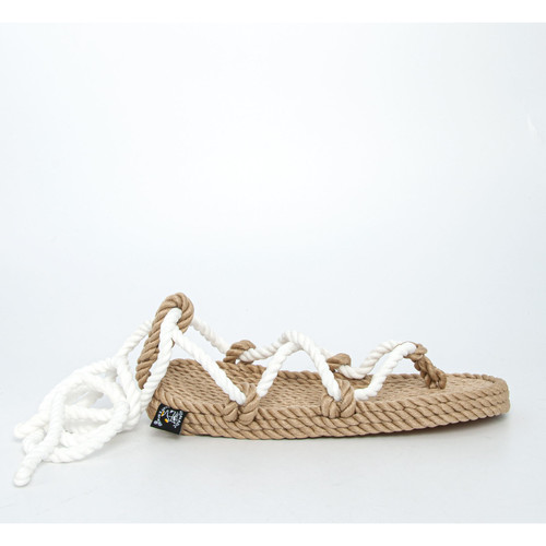 Chaussures Femme Sandales et Nu-pieds Art The Art Comp Mind ROMANO-BEIGE-WHT Multicolore
