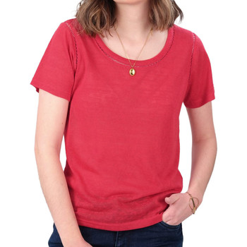 Vêtements Femme T-shirts manches courtes Deeluxe 02T101W Rouge