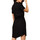 Vêtements Femme Robes courtes Deeluxe 02T213W Noir