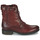 Chaussures Femme Boots Dream in Green NELATINE Bordeaux