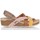 Chaussures Femme Sandales et Nu-pieds Interbios 5801 Jaune