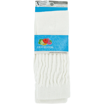 Sous-vêtements Femme Chaussettes Fruit Of The Loom Pair x1 Socks blanc