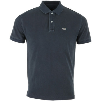 Vêtements Homme T-shirts & Polos Tommy Hilfiger Garment Dye Polo Bleu