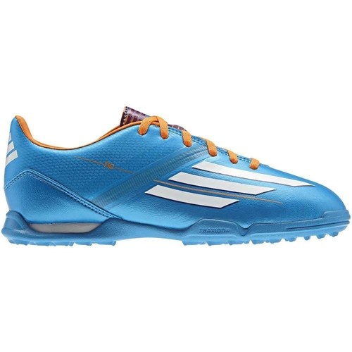 Chaussures Enfant Football adidas Originals F10 Trx TF JR Bleu, Orange